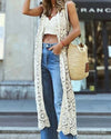 Stylish Sexy Crochet Cardigan Vest