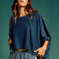 Solid Oversized Top