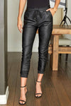 ELASTIC WAISTBAND ELASTIC ANKLE JOGGERS