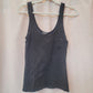 Front Pocket Ribbed Tank Top