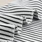 Striped Print Ribbed Knit Sleeveless Top
