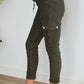 BABY CORDUROY CRINKLE CARGO JOGGERS
