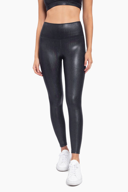 Faux Leather Legging