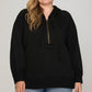 Half Zip Hooded Sweatshirt