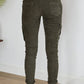 BABY CORDUROY CRINKLE CARGO JOGGERS