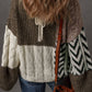 Multi pattern Sweater
