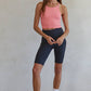 Seamless Sleeveless Halter Neck Top