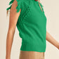 Casual Tassel Sleeveless Sweater Vest