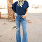 Knit Poncho Top