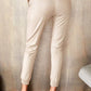 ELASTIC WAISTBAND ELASTIC ANKLE JOGGERS