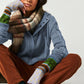 Ladies Zipper Open Hooded Daily Jacket