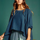 Solid Oversized Top