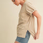 Zoie V-Neck Short Sleeve Top