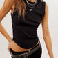 Ribbed Sleeveless Tank Top