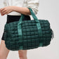 Quilted Puffer Nylon Duffel