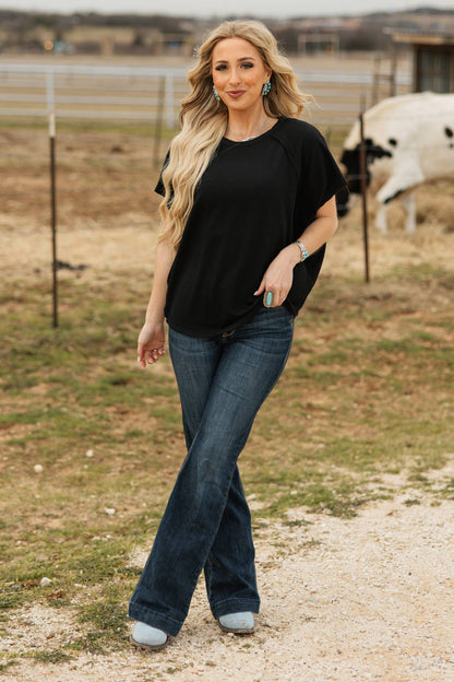 Knit Poncho Top