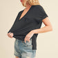 Zoie V-Neck Short Sleeve Top