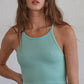Seamless Sleeveless Halter Neck Top