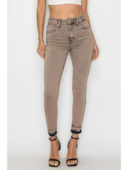 High Rise Stretch Skinny Jeans