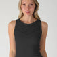Black Mesh Tank