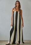 Striped Tube Top Romper