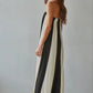 Striped Tube Top Romper