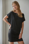 Black Off the Shoulder Dress