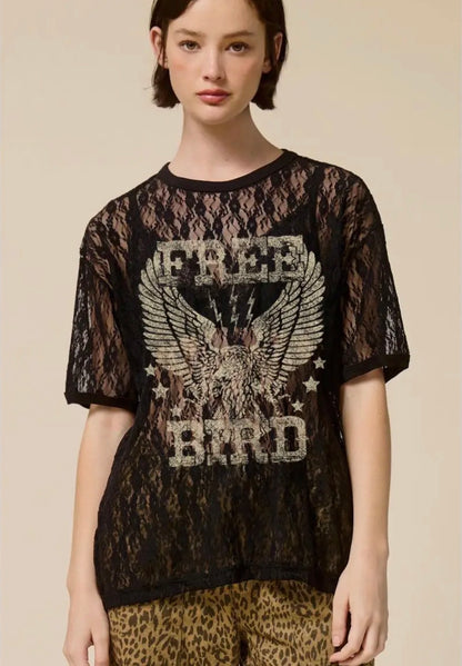 Mesh Freebird Tee
