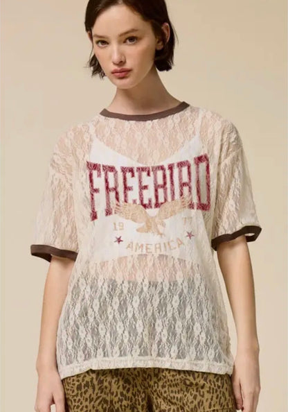 Mesh Freebird Tee