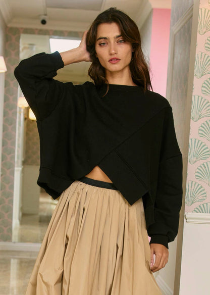 Asymmetric Hem Shirt