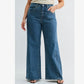 Curvy High Rise Side Panel Pant