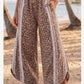 Tulip Leopard Side Lace Pant