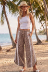 Tulip Leopard Side Lace Pant