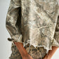 Mica Camo Raw Edge Jacket