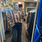 Textured Striped Sweatshirt