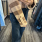 Textured Striped Sweatshirt