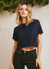 Short Sleeve Crop Basic T
