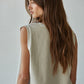 Beige Muscle Tank