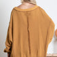 Mineral Washed V-neck