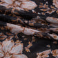 66 Floral Print Mesh Mock Neck Long Sleeve Top (S-XL)
