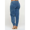 Curvy High Rise Cuffed Jogger Jean