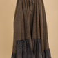 Elastic Waist Band with String Washed Pants
