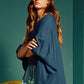 Solid Oversized Top