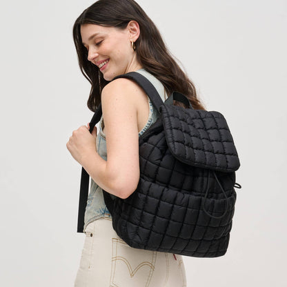 Quilted Puffer Backpack