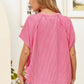 Curvy Knit Poncho Top