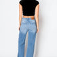 TUMMY CONTROL 90'S VINTAGE HIGH RISE STRETCH FLARED JEANS