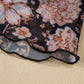 66 Floral Print Mesh Mock Neck Long Sleeve Top (S-XL)