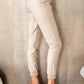 ELASTIC WAISTBAND ELASTIC ANKLE JOGGERS