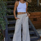 Seamless Sleeveless Halter Neck Top