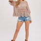 CROCHET LACE TOP